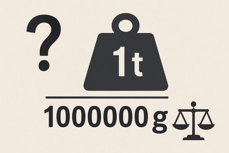 1トンは何グラム?ゼロの数で迷わない単位換算の全ポイント解説 | 知ってると後がラクになる!暮らしのアトラク知恵カフェ
